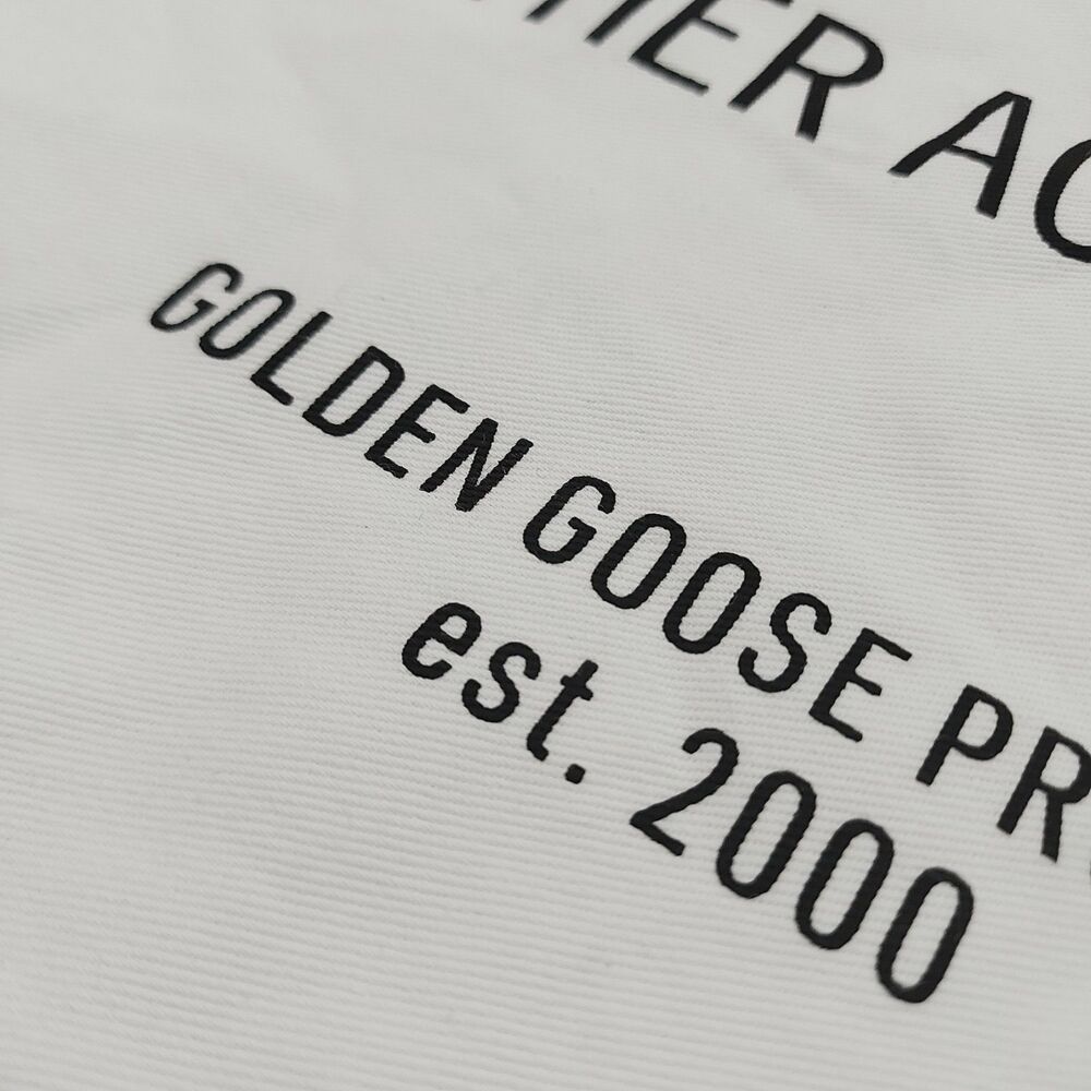 Golden Goose Dust Bag White Drawstring 15" x 11.5" 100% Cotton - Picture 3 of 6